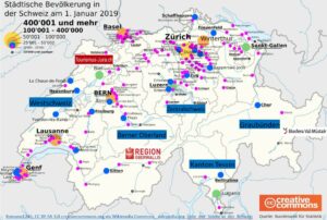 gutes wandergebiete schweiz karte