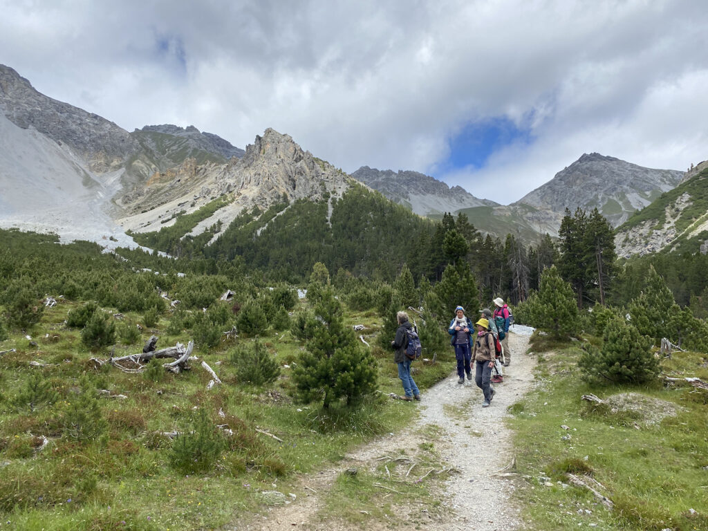 Wandern im Val Müstair und im Nationalpark